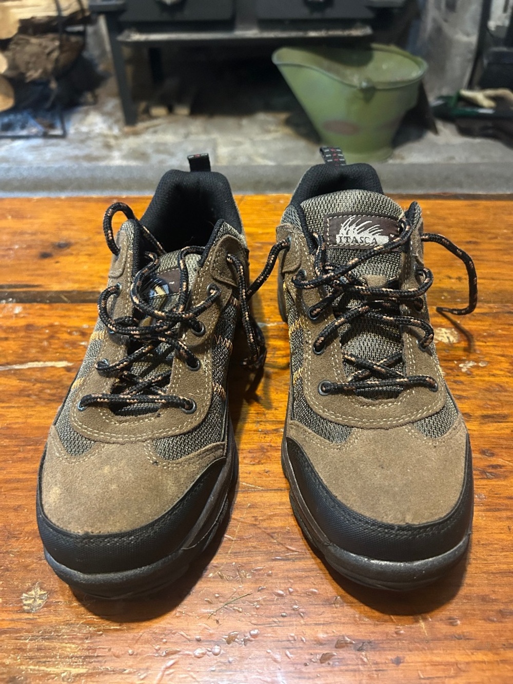 Itasca Clay Hiker Men’s Hiking Shoes Brown/Tan US 8 Medium MPN 4546836